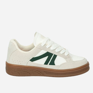 TENIS PARA MUJER BLANCO CON VERDE