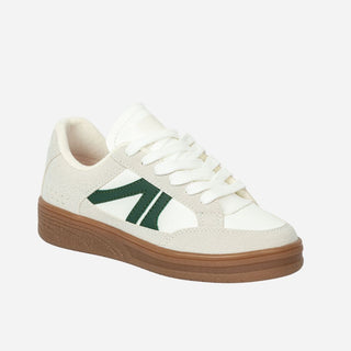 Tenis Blanco Suela Baja para Dama - ESMERALDA