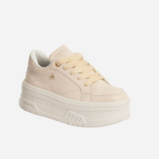 Tenis Suela Alta beige para Mujer - Merlina
