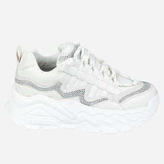 Tenis Blancos Altos - Diamond