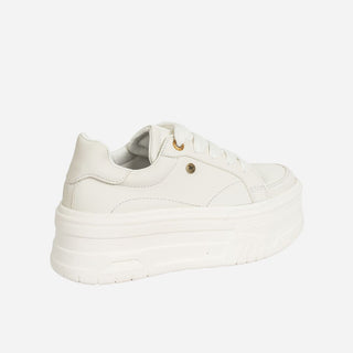 Tenis Blancos con Plataforma Alta - MERLINA