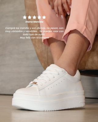 TENIS BLANCOS MUJER