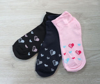 Pack x3 Medias Tobilleras para Mujer