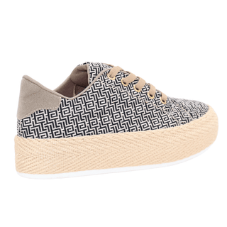 Tenis de Tela color Nude - Cairo suela en Yute | FRESHKA CO