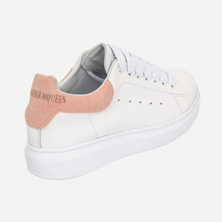 Tenis clásicos para mujer Blanco con Rosa - Queen