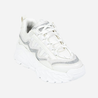 Tenis Blancos Altos - Diamond