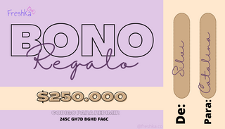 Bono de regalo - Tarjeta Freshka