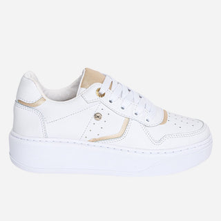 Tenis Blancos con Dorado para Mujer - Golden