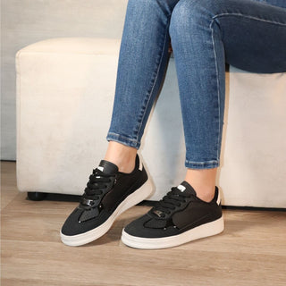 Tenis para Mujer Freshka Negros - SHELY