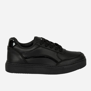 Tenis totalmente negros para mujer - Amber Black