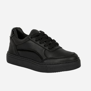 Tenis totalmente negros para mujer - Amber Black