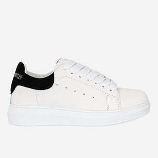 Tenis clásicos para mujer Blanco con Negro - Queen