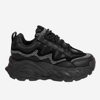 Tenis Negros Altos - Diamond