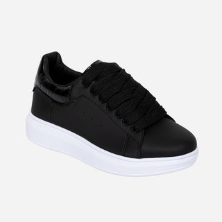 Tenis Clásicos Negros para Mujer - Eva