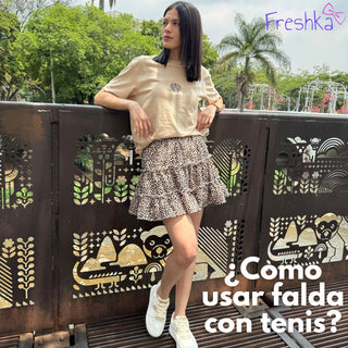 Cómo usar faldas con tenis?