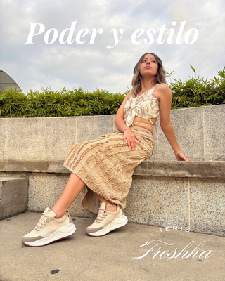 Tenis Beige Elegantes