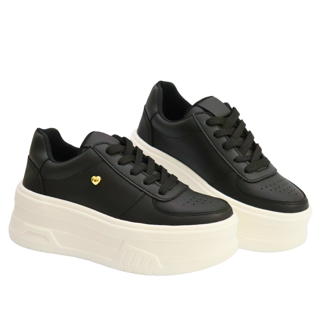 Tenis suela alta sale