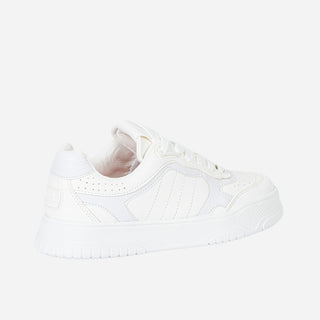 Tenis Blancos Casuales Mujer - BONITO