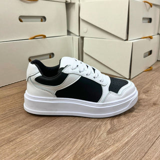 Tenis Blanco y Negro - HYPE