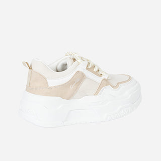 Tenis Plataforma Mujer - PRADILLA BEIGE
