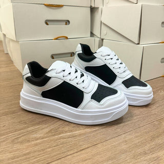 Tenis Blanco y Negro - HYPE