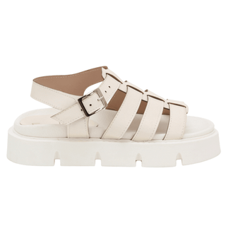 Sandalias gladiadoras blancas - Paloma | FRESHKA CO