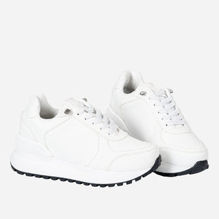Tenis blancos elegantes para mujer - LUXURY WHITE