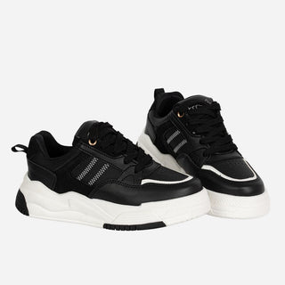 TENIS NEGROS DE MODA - DAKOTA BLACK