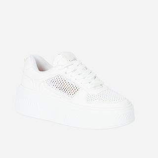 Tenis Blancos Cómodos Mujer - HILLS