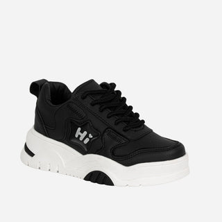 TENIS NEGROS MUJER - HI BLACK