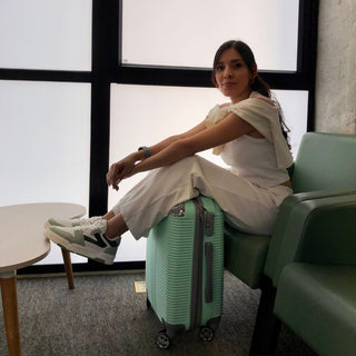 Tenis de moda mujer - verde pistacho clásico