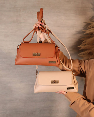 Cartera Rebeca – Elegancia Atemporal en NUDE