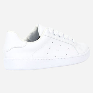 tenis bajitos de mujer blancos