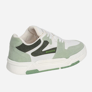 Tenis de moda mujer - verde pistacho clásico