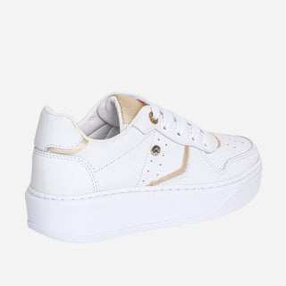 Tenis Blancos con Dorado para Mujer - Golden