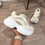 Beige plataforma  talla:36