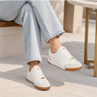Tenis Suela bajita - Lux White