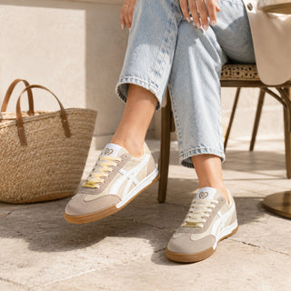 Tenis Suela bajita - Lux Beige