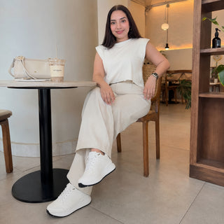 Tenis blancos elegantes para mujer - LUXURY WHITE