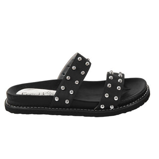 Sandalias Negras - Glam Silver | FRESHKA CO