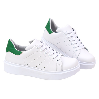 Tenis de ferxxo - tenis blanco con verde