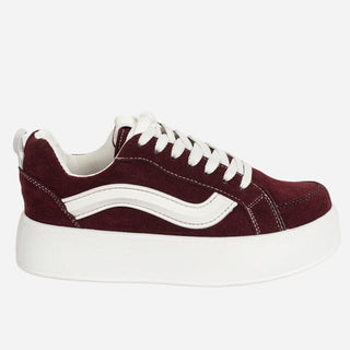 Tenis vinotinto mujer