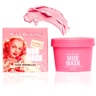 Mascarilla facial helado rosada con exfoliante kiss beauty
