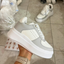 Blanco con gris talla:37