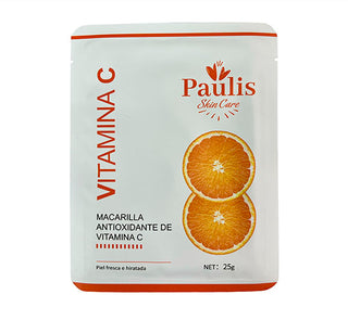 Mascarilla Velo Facial antioxidante Vitamina C -  Paulis