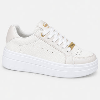 Tenis blancos mujer - PERLA