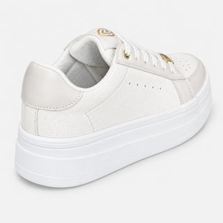 Tenis blancos mujer - PERLA