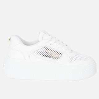 Tenis Blancos Cómodos Mujer - HILLS
