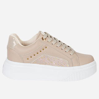 Tenis beige para mujer – suaves y muy elegantes - FENICIA BEIGE