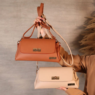 Cartera Rebeca – Elegancia Atemporal en Miel